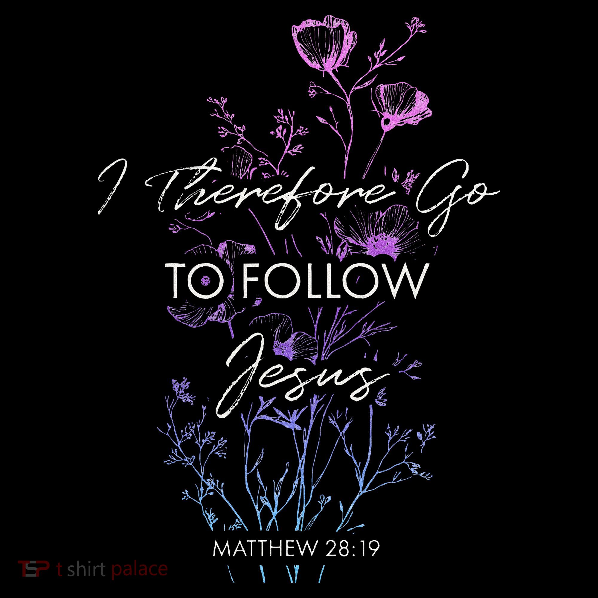 Matthew 2819 I Follow Jesus Baptism Baptized Christian Coffee Mug