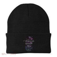Matthew 2819 I Follow Jesus Baptism Baptized Christian Beanie thumb 0