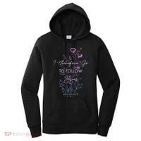 Matthew 2819 I Follow Jesus Baptism Baptized Christian Women's Hoodie thumb 0