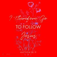 Matthew 2819 I Follow Jesus Baptism Baptized Christian Santa Hat thumb 1