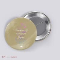 Matthew 2819 I Follow Jesus Baptism Baptized Christian Button thumb 0