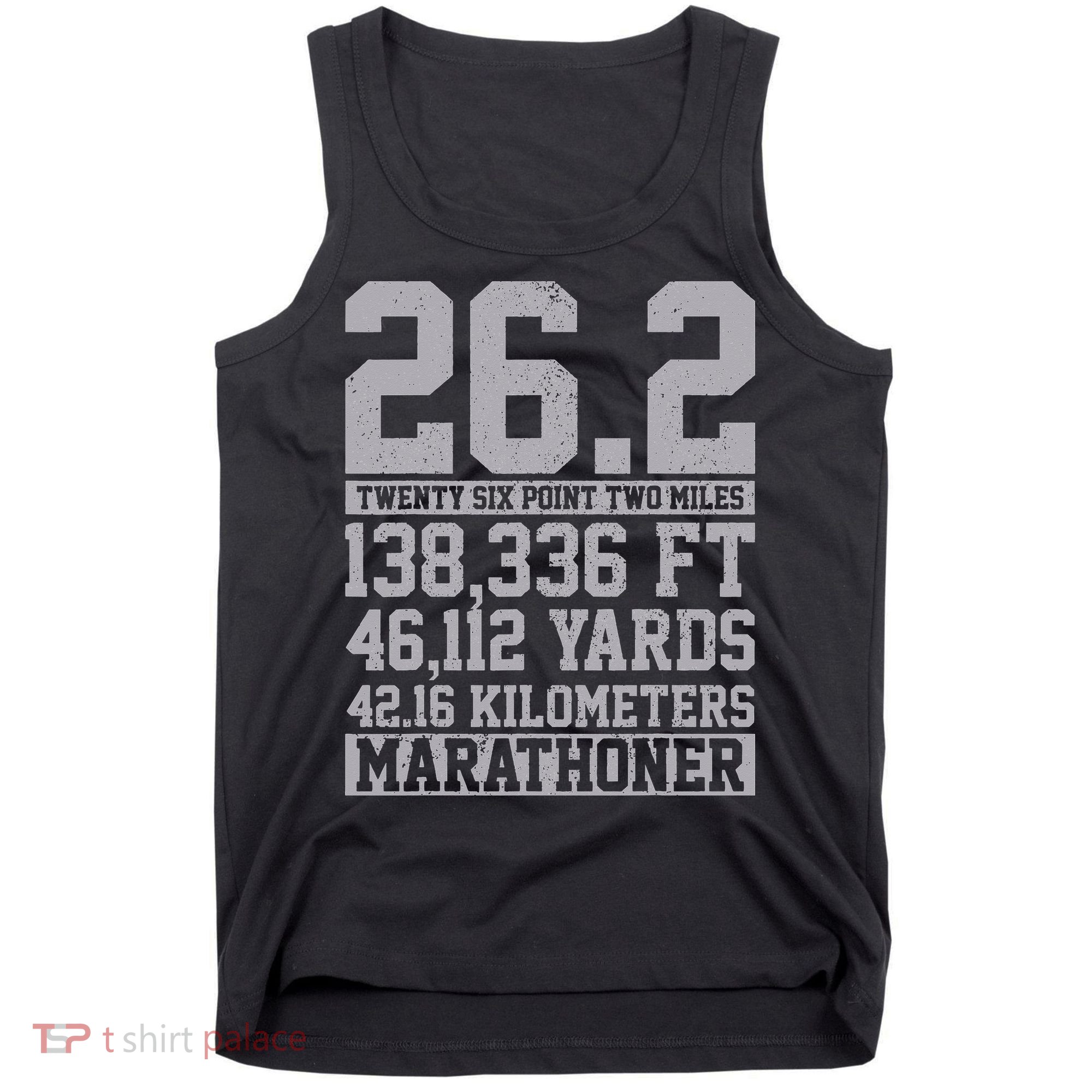 Marathon 26.2 Miles Running Runner Gift Tank Top
