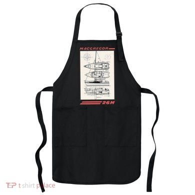 MacGregor 26M Sailboat Line Drawing Apron