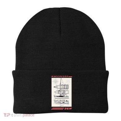 MacGregor 26M Sailboat Line Drawing Beanie