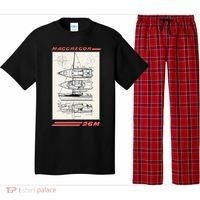 MacGregor 26M Sailboat Line Drawing Pajama Set thumb 0