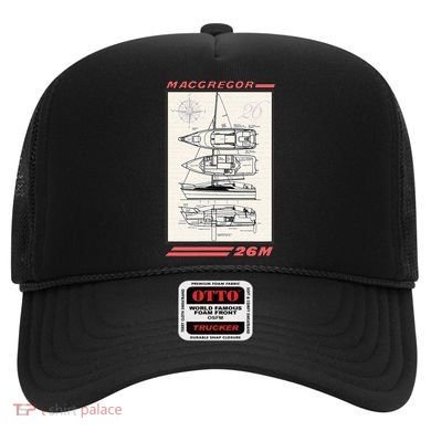 MacGregor 26M Sailboat Line Drawing Hat