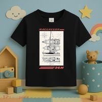 MacGregor 26M Sailboat Line Drawing Toddler T-Shirt thumb 3