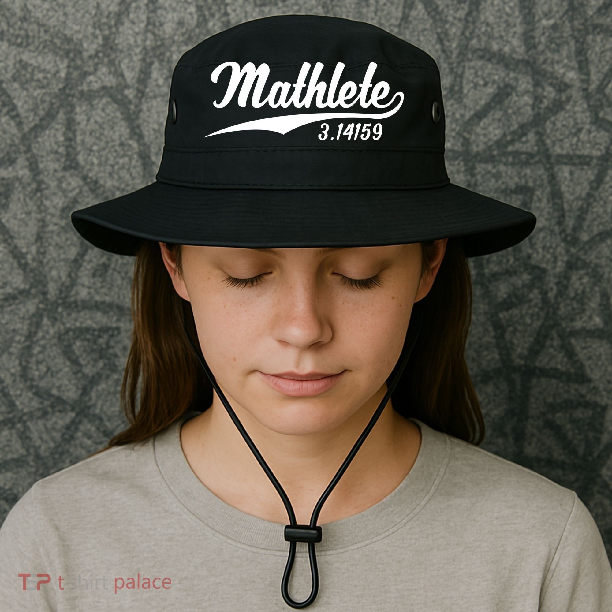 Mathlete 3 14159 Math Pi Day Mathematics Teacher Geek Nerd Cool Gift Bucket Hat