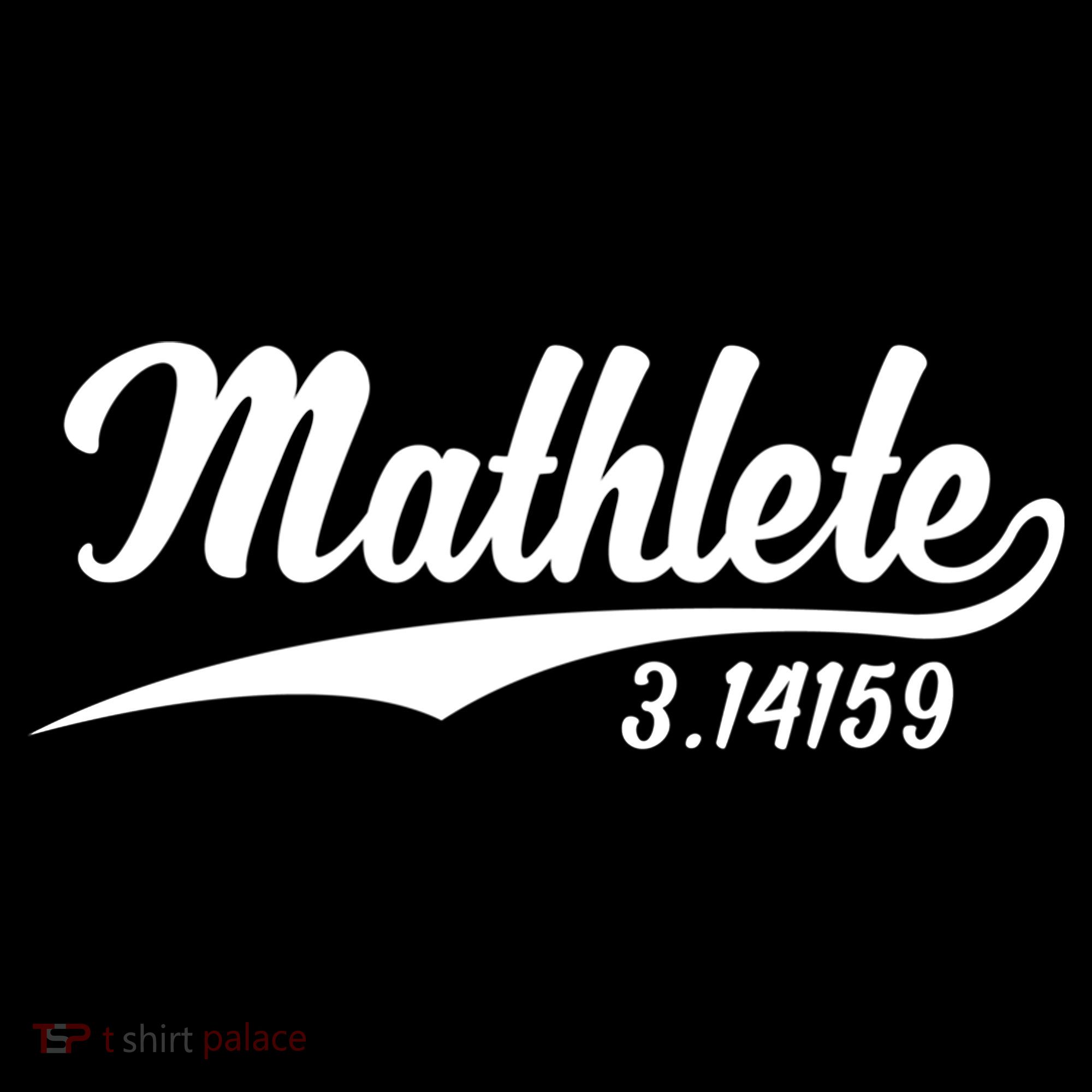 Mathlete 3 14159 Math Pi Day Mathematics Teacher Geek Nerd Cool Gift Women's Hoodie