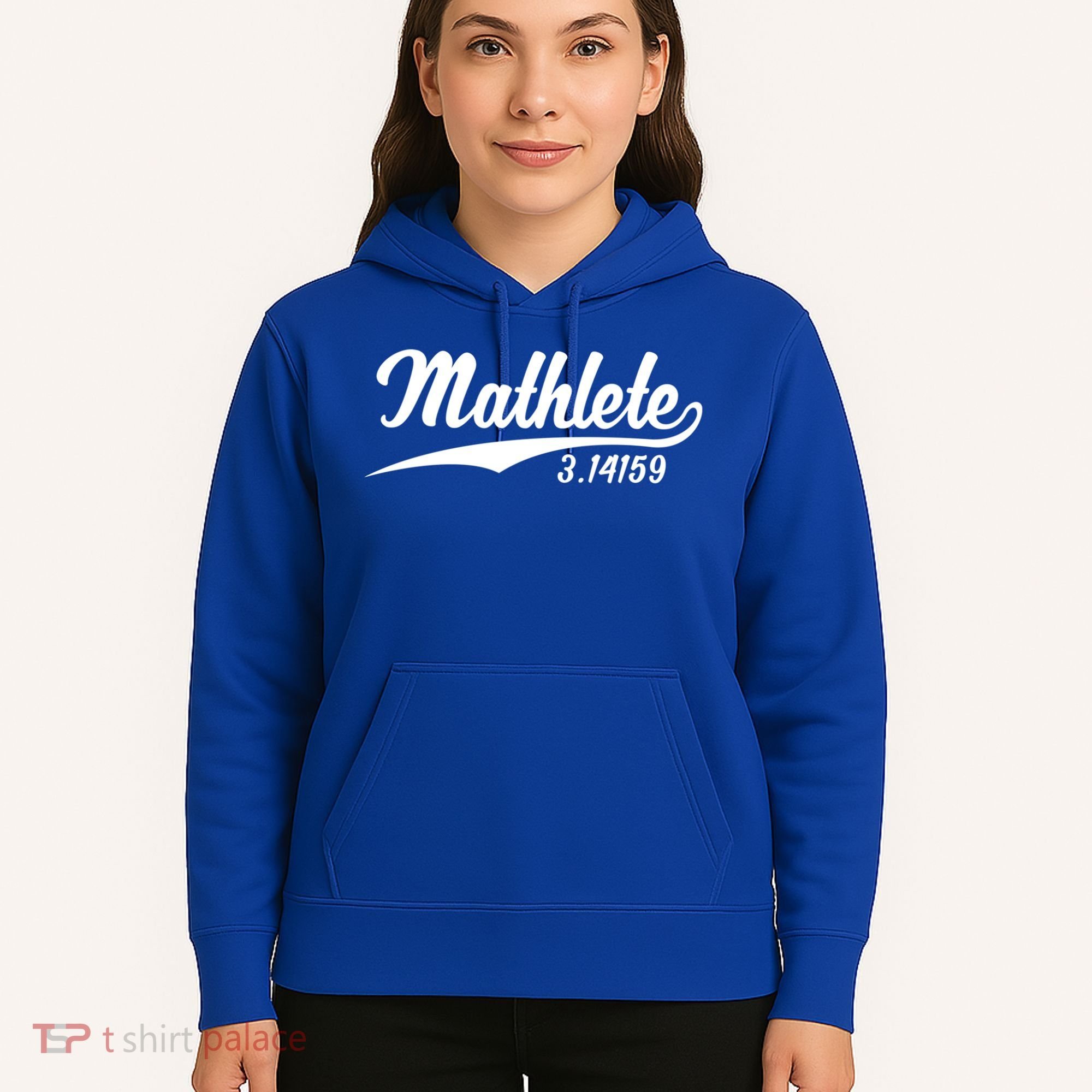 Mathlete 3 14159 Math Pi Day Mathematics Teacher Geek Nerd Cool Gift Hoodie