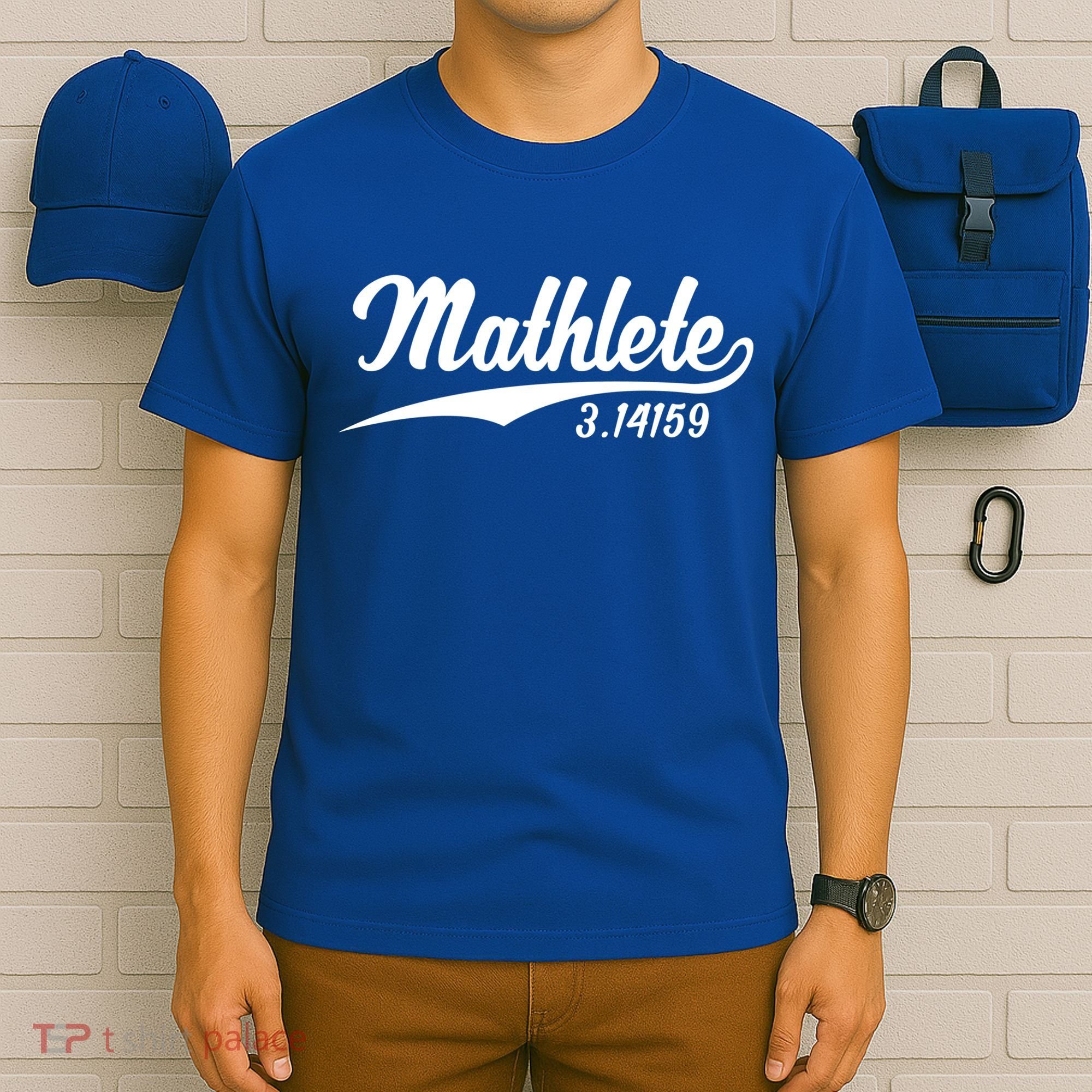 Mathlete 3 14159 Math Pi Day Mathematics Teacher Geek Nerd Cool Gift T-Shirt