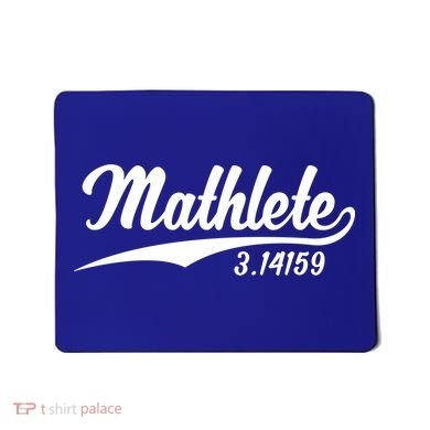 Mathlete 3 14159 Math Pi Day Mathematics Teacher Geek Nerd Cool Gift Mousepad