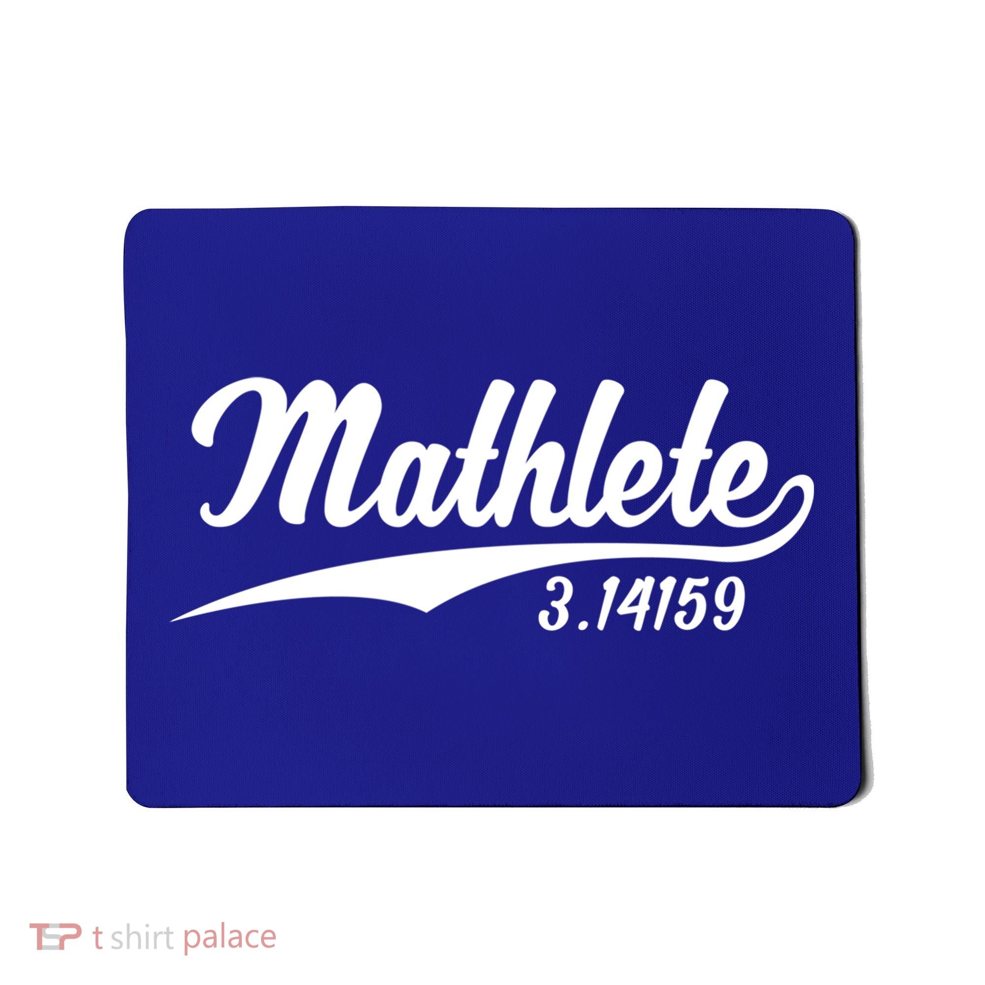 Mathlete 3 14159 Math Pi Day Mathematics Teacher Geek Nerd Cool Gift Mousepad