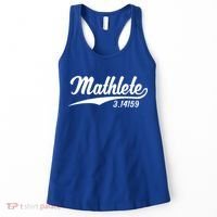 Mathlete 3 14159 Math Pi Day Mathematics Teacher Geek Nerd Cool Gift Women's Tank Top thumb 0