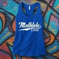 Mathlete 3 14159 Math Pi Day Mathematics Teacher Geek Nerd Cool Gift Women's Tank Top thumb 3