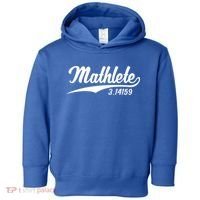 Mathlete 3 14159 Math Pi Day Mathematics Teacher Geek Nerd Cool Gift Toddler Hoodie thumb 0