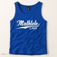 Mathlete 3 14159 Math Pi Day Mathematics Teacher Geek Nerd Cool Gift Tank Top thumb 2