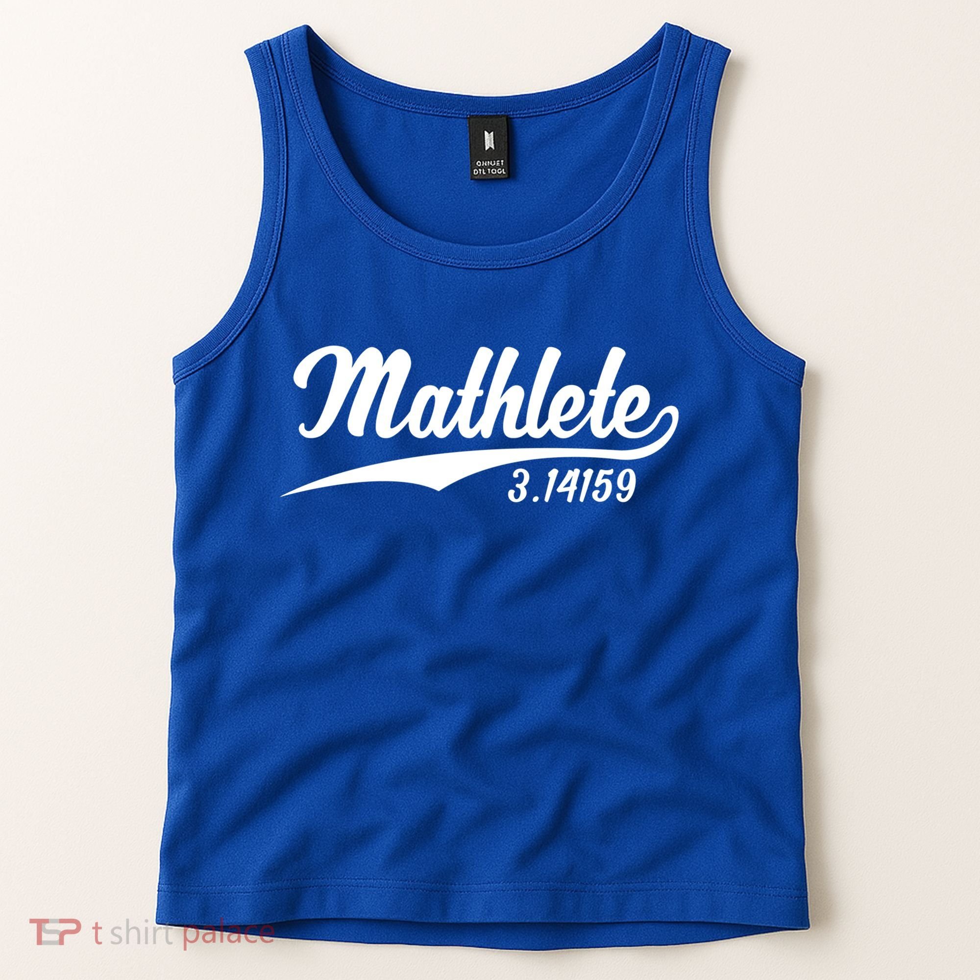 Mathlete 3 14159 Math Pi Day Mathematics Teacher Geek Nerd Cool Gift Tank Top