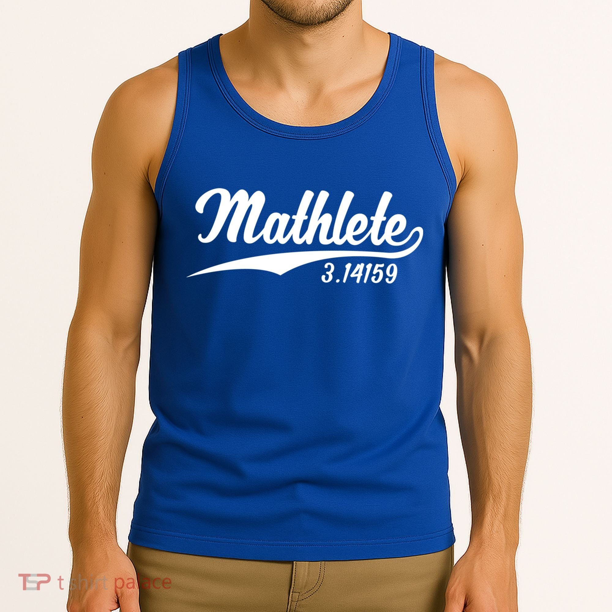 Mathlete 3 14159 Math Pi Day Mathematics Teacher Geek Nerd Cool Gift Tank Top
