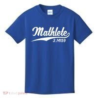 Mathlete 3 14159 Math Pi Day Mathematics Teacher Geek Nerd Cool Gift Kids T-Shirt thumb 0