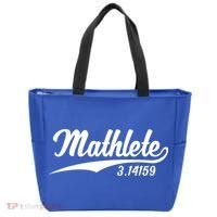 Mathlete 3 14159 Math Pi Day Mathematics Teacher Geek Nerd Cool Gift Tote Bag thumb 0