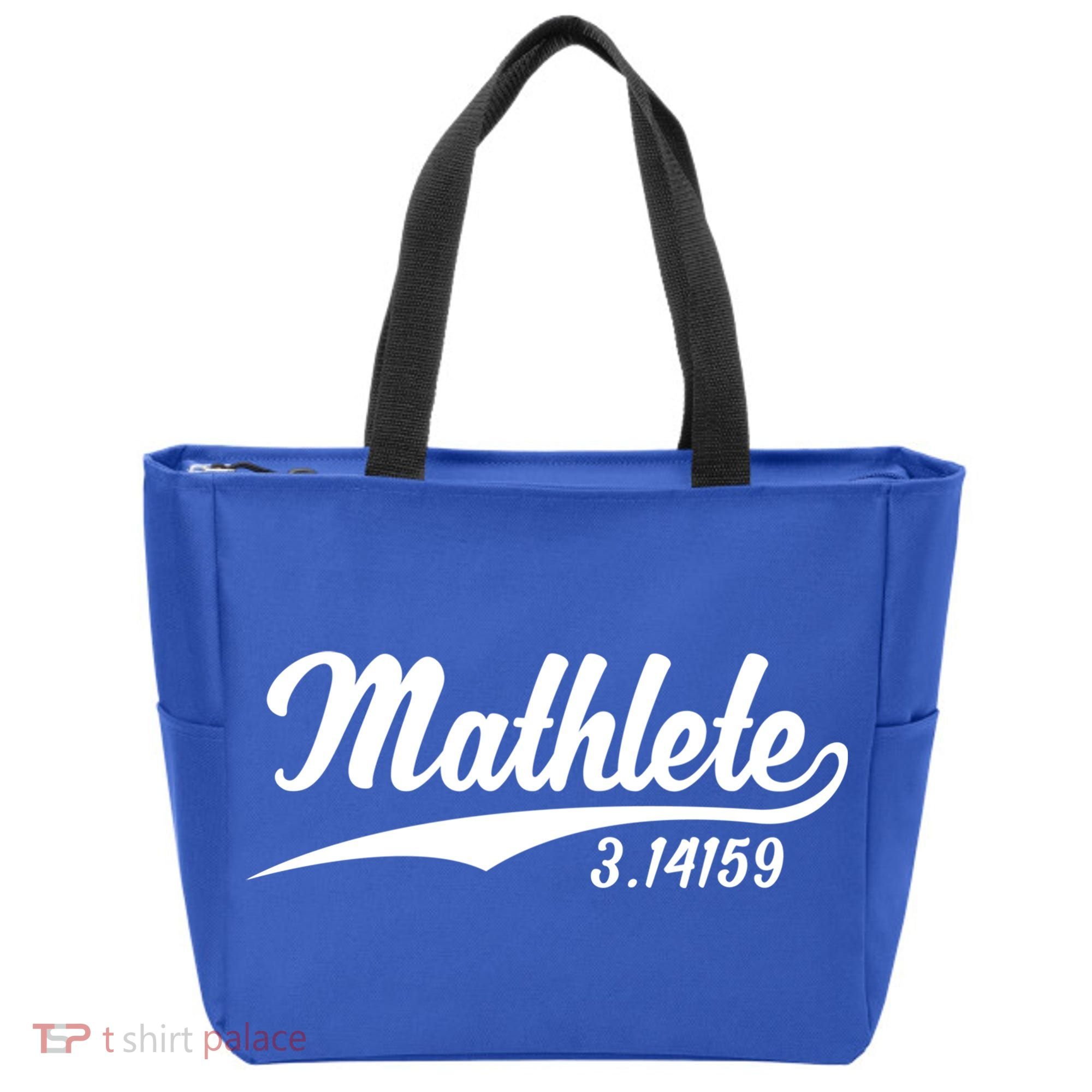 Mathlete 3 14159 Math Pi Day Mathematics Teacher Geek Nerd Cool Gift Tote Bag