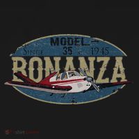 Model 35 Bonanza Since 1945 Retro Vintage Airplane Pilot T-Shirt thumb 7