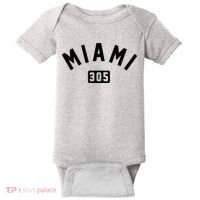 Miami 305 Classic City Baby Bodysuit thumb 0