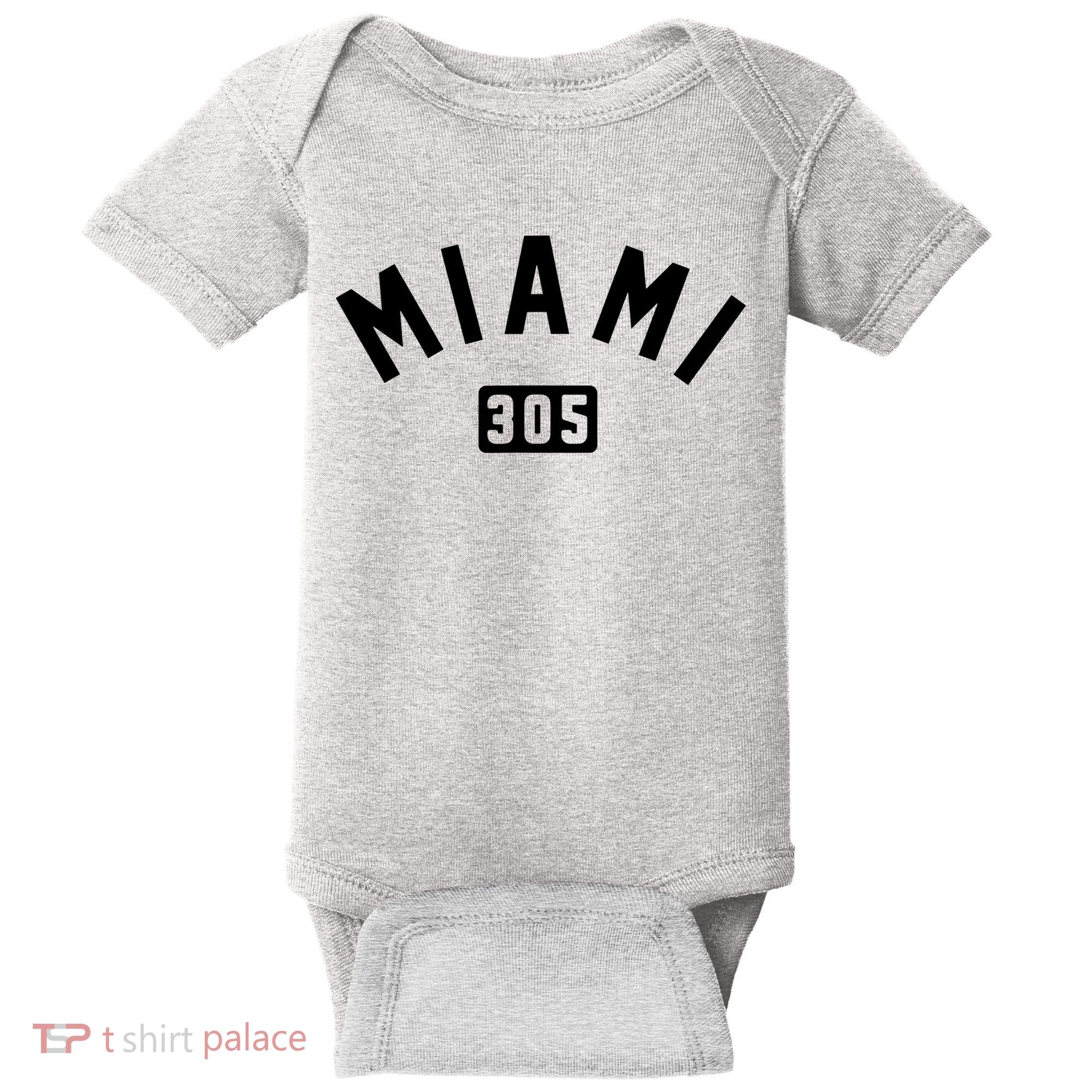 Miami 305 Classic City Baby Bodysuit
