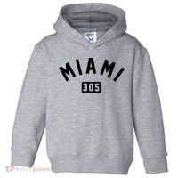 Miami 305 Classic City Toddler Hoodie thumb 0
