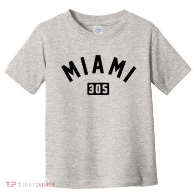 Miami 305 Classic City Toddler T-Shirt