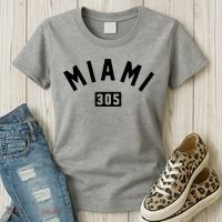 Miami 305 Classic City Women's T-Shirt thumb 3