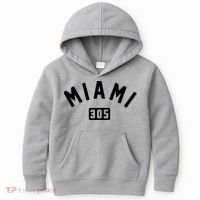 Miami 305 Classic City Kids Hoodie thumb 0