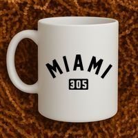 Miami 305 Classic City Coffee Mug thumb 2