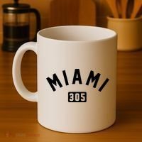 Miami 305 Classic City Coffee Mug thumb 4