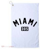 Miami 305 Classic City Golf Towel thumb 0