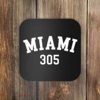 Miami 305 Usa American College Font Coaster thumb 0