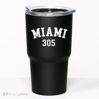 Miami 305 Usa American College Font Tumbler thumb 0