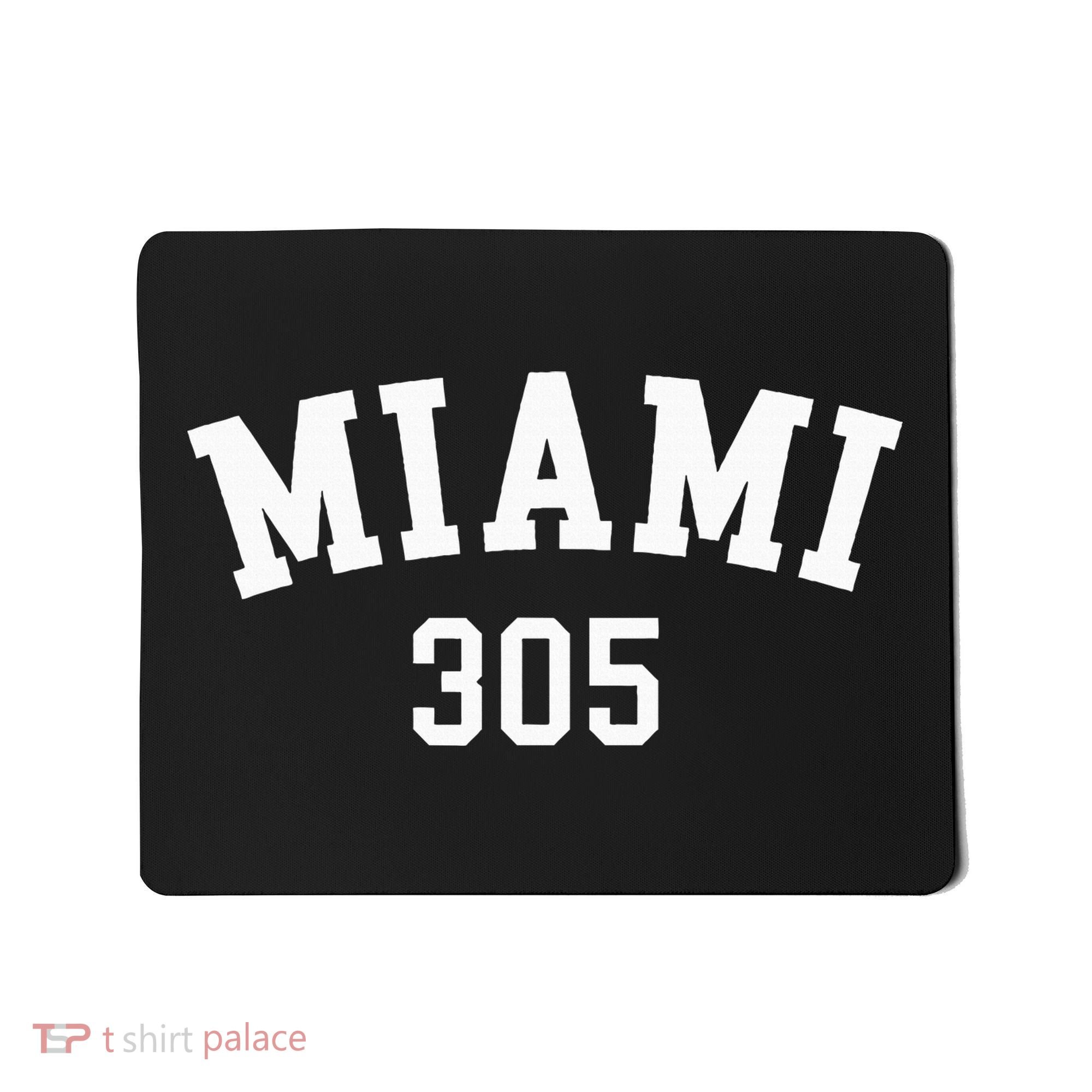 Miami 305 Usa American College Font Mousepad