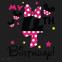 My 4th Birthday Funny Birthday Party Girl Women's Sweatshirt thumb 2