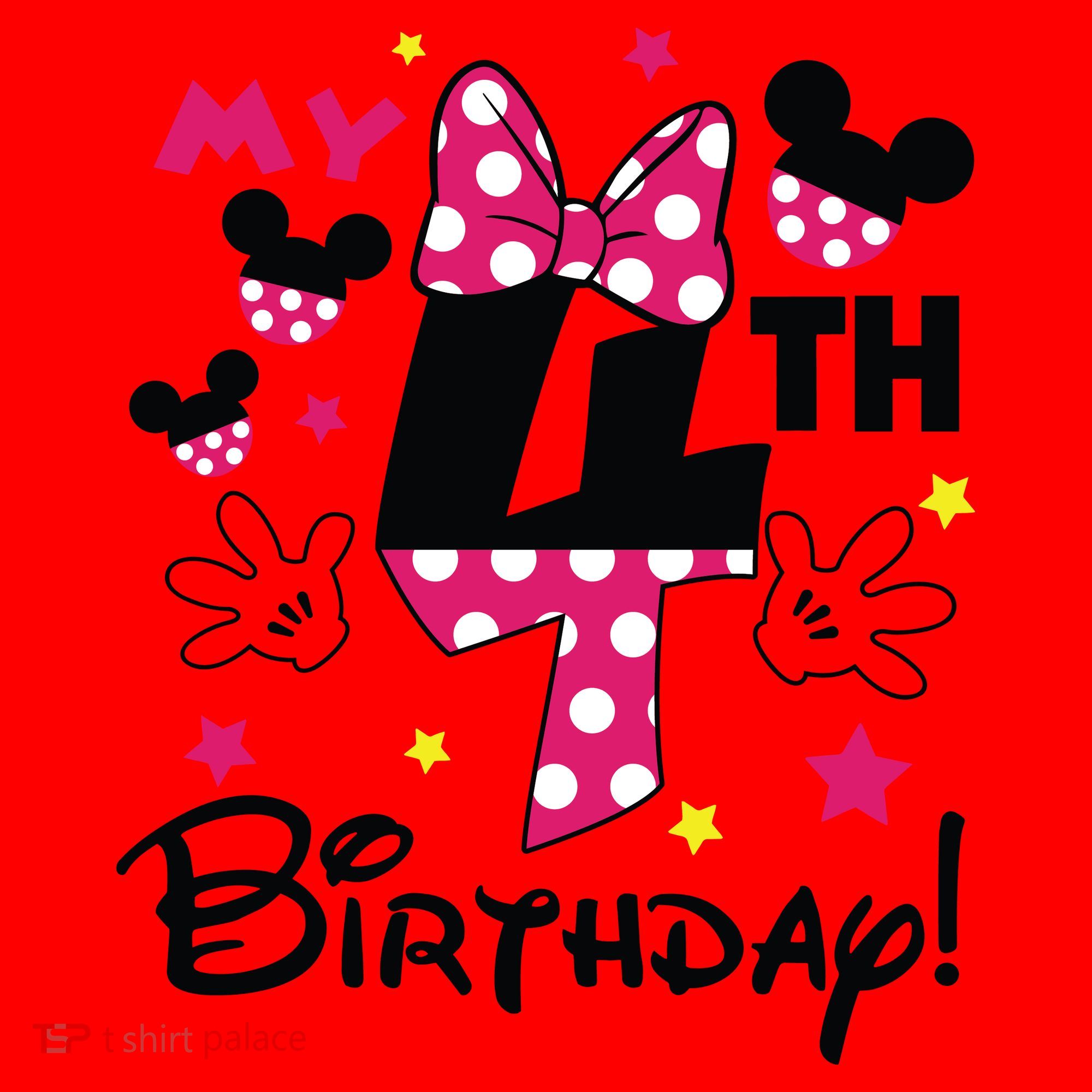 My 4th Birthday Funny Birthday Party Girl Santa Hat