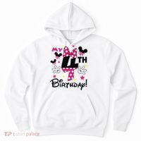 My 4th Birthday Funny Birthday Party Girl Hoodie thumb 0