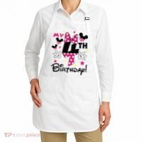 My 4th Birthday Funny Birthday Party Girl Apron thumb 2