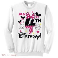 My 4th Birthday Funny Birthday Party Girl Sweatshirt thumb 0