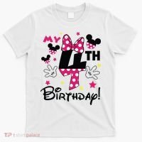 My 4th Birthday Funny Birthday Party Girl T-Shirt thumb 0