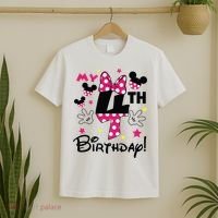 My 4th Birthday Funny Birthday Party Girl T-Shirt thumb 2