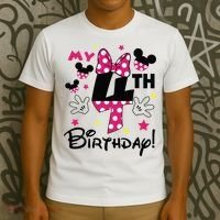 My 4th Birthday Funny Birthday Party Girl T-Shirt thumb 3