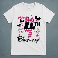 My 4th Birthday Funny Birthday Party Girl T-Shirt thumb 5