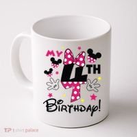 My 4th Birthday Funny Birthday Party Girl Coffee Mug thumb 0