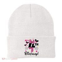 My 4th Birthday Funny Birthday Party Girl Beanie thumb 0